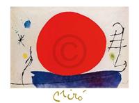 Joan Miro - Senzo titolo, 1967 Kunstdruk 80x60cm