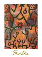 Paul Klee - Flora di Roccia Kunstdruk 60x80cm