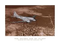 PGM Margaret Bourke-White - Mainline DC-3 over San Francisco Kunstdruk 50x100cm