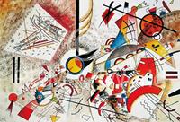PGM Wassily Kandinsky - Sans titre Kunstdruk 100x70cm