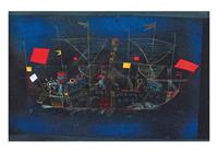 PGM Paul Klee - Abenteuerschiff Kunstdruk 100x70cm