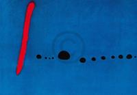 PGM Joan Miro - Bleu II Kunstdruk 100x70cm