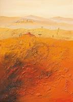 PGM Bernhard Gerner - Mediterrane Landschaft 1 Kunstdruk 50x70cm