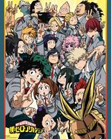 My Hero Academia School Compilation Poster 40x50cm