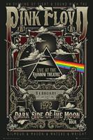 closeup Close Up - Pink Floyd Poster Live at the Rainbow Theatre, London The Dark Side of the Moon Tour 1972 91,5 x 61 cm