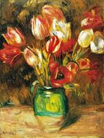 PGM Auguste Renoir - Tulips in a Vase Kunstdruck 60x80cm