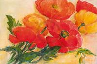 PGM Elisabeth Krobs - Splendid Poppies Kunstdruk 100x70cm