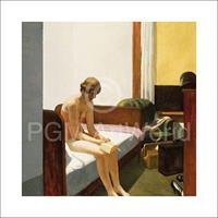 Edward Hopper - Hotel room, 1931 Kunstdruk 70x70cm