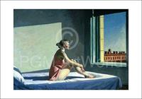 PGM Edward Hopper - Morgensonne, 1952 Kunstdruk 100x70cm