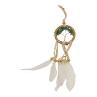 Spiru Dromenvanger Tree of Life met Groene Jade Edelstenen