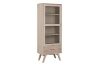 ebuy24 Vitrine Align Vitrinenschrank Höhe 190 cm, 1 Glast&uu