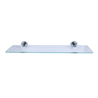 AquaVive planchet glas chroom