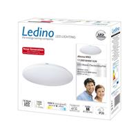 Ledino LED plafondlamp Altona MN3, universeel wit Ø32,8cm