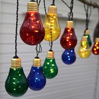Best Season LED-Lichterkette Glow mit 10 bunten Lichtquellen