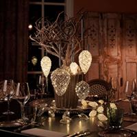 Sirius LED lichtketting Celina met batterijvoeding, wit