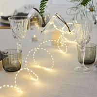 Sirius LED lichtketting Kiki, zilver, 200 cm