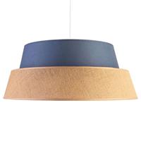 DUOLLA Hanglamp Galaxy Soft Nature, blauw/bruin