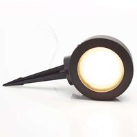 Fumagalli Aardspießstraler Tommy rond zwart 1-lamps 10W CCT
