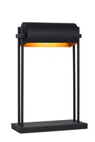 Lucide ELIAS Tafellamp E27/60W H45cm Zwart