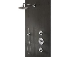 Hotbath Complete Regendouche  Buddy Inbouwset Met 2 Stopkranen