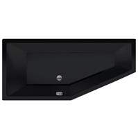 Xenz Society Compact bad 180x80cm links Ebony