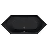 Xenz Antilla zeshoekig bad 190x80cm Ebony
