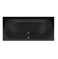 Xenz Lagoon bad 190x90cm Ebony