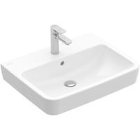 Villeroy & Boch O.novo wastafel 60x46cm met overloop 1 kraangat wit 4a416001