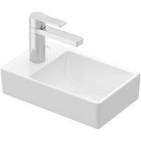 Villeroy & Boch Avento fontein 1 kraangat links zonder overloop 36x22cm Ceramic+ stone white 43003rrw