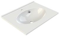 Allibert Sanifun  wastafel Cup 60,2 x 46,2 x 2 cm.