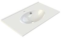 Allibert Sanifun  wastafel Cup 80,2 x 46,2 x 2 cm.