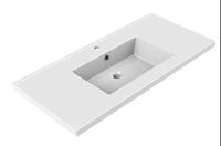 Allibert Sanifun  wastafel Tobi 100,5 x 46,2 x 3,5 cm.