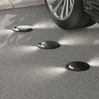 Fumagalli Ceci 160-2L vloer-inbouwlamp rond zwart 10W CCT