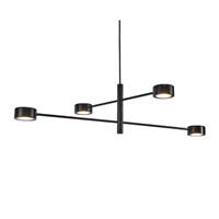 Nordlux LED-Pendelleuchte Clyde, vierflammig, zweistufig