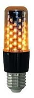 Luxform Lighting E27 Flame Light Black Clear Diffuser