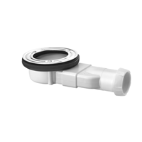 afvoerplug extra plat voor douchebak