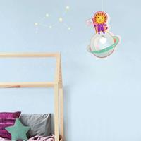 Elobra Kinderkamer hanglamp Little Astronauts leeuw