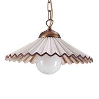 ONLI Hanglamp Rosina 1-lamp lichtroze/brons