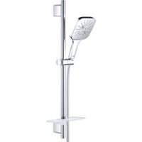 Grohe Rainshower SmartActive 130 cube glijstangset m. zeepschaal 60cm chroom 26584000