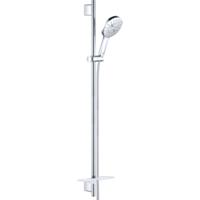 Grohe Rainshower SmartActive 130 glijstangset m. zeepschaal 90cm chroom 26548000