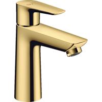 Hansgrohe Waschtischmischer 110 Talis E CoolStart Polished Gold Optic ohne Ablaufgarnitur, 71714990