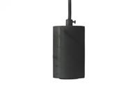 Groenovatie Marmeren Hanglamp Deluxe, E27 Fitting, Ø7x10cm, Zwart