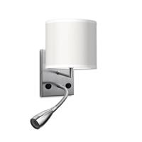 Home sweet home wandlamp read bling Ø 16 cm - wit