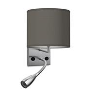 Home sweet home wandlamp read bling Ø 20 cm - antraciet