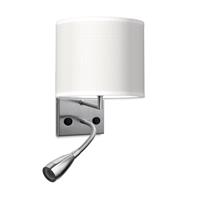 Home sweet home wandlamp read bling Ø 20 cm - wit