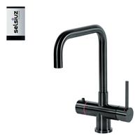 selsiuz Inox kokend water kraan met titanium single boiler en U-uitloopkraan gunmetal