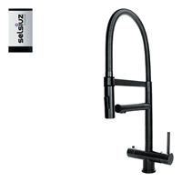 selsiuz Inox XL kokend water kraan met titanium single boiler gunmetal
