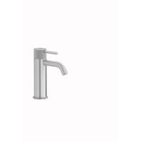 Plieger Roma 1-gats wastafelkraan met waste geborsteld chroom ID200R BRUSHED CHROME