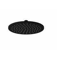 Plieger Roma hoofddouche rond Ø25cm mat zwart ID025 MAT BLACK