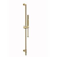 Plieger Roma glijstangset met handdouche m. doucheslang geborsteld goud ID100 BRUSHED GOLD